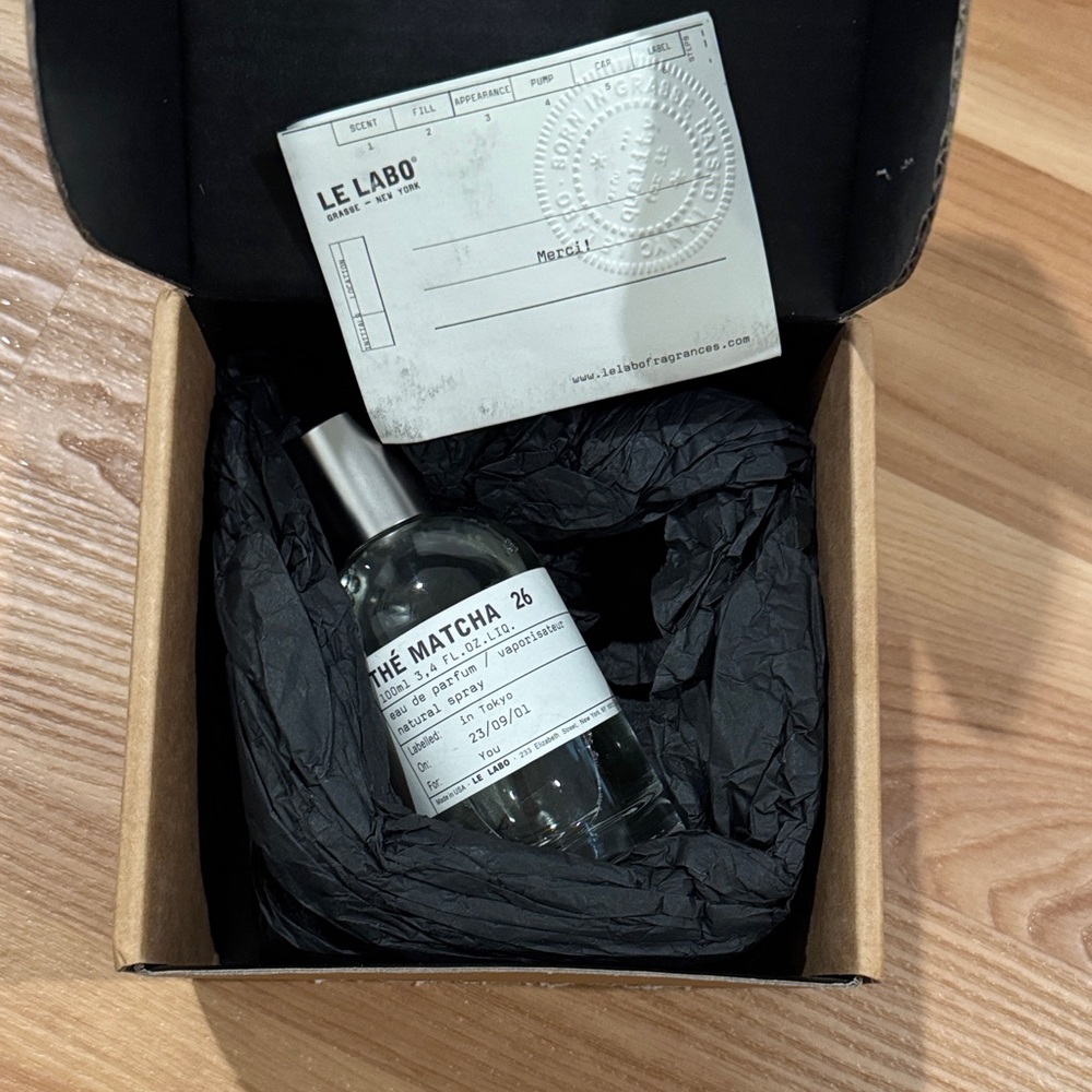 The matcha 26 - price reflects unknown authenticity